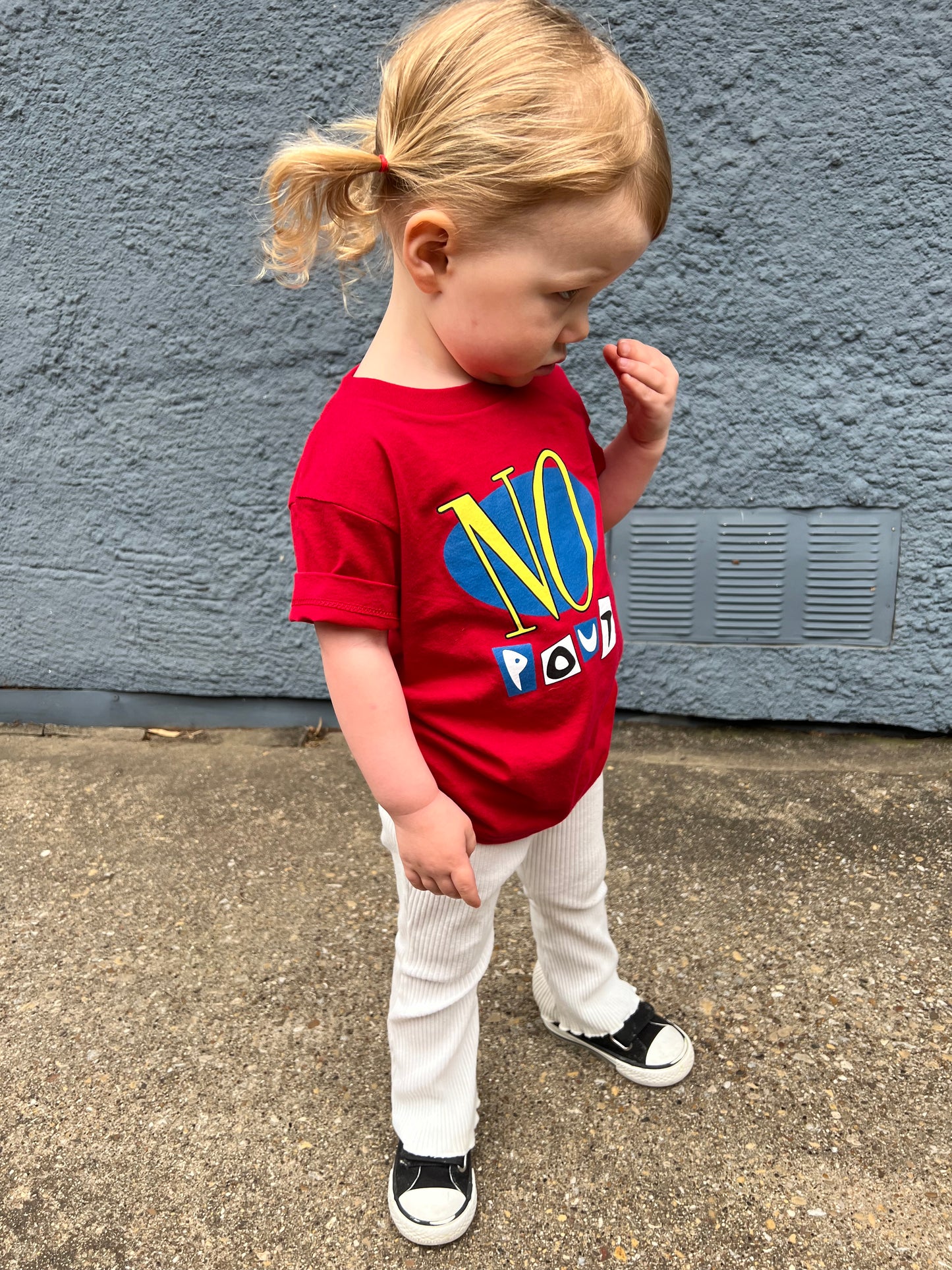 NO POUT Kids Tee