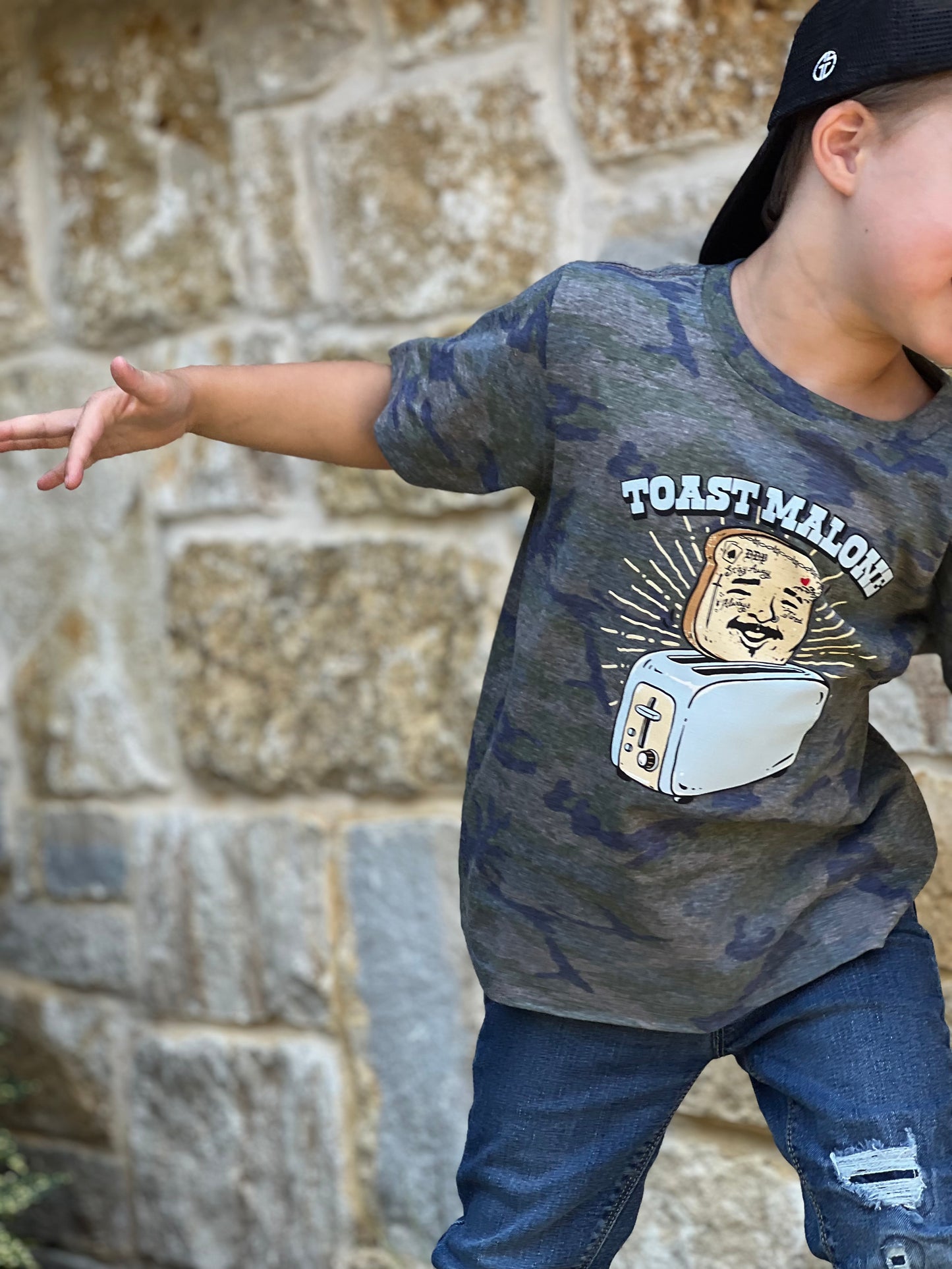 TOAST MALONE Kids Tee