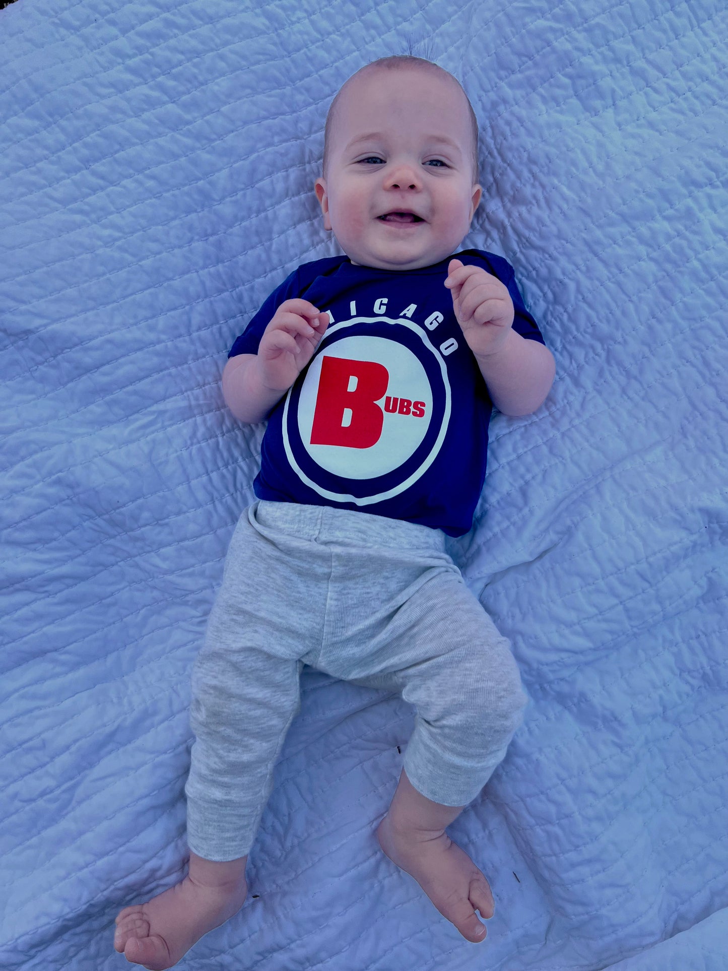 chicago cubs bubs baby onesie