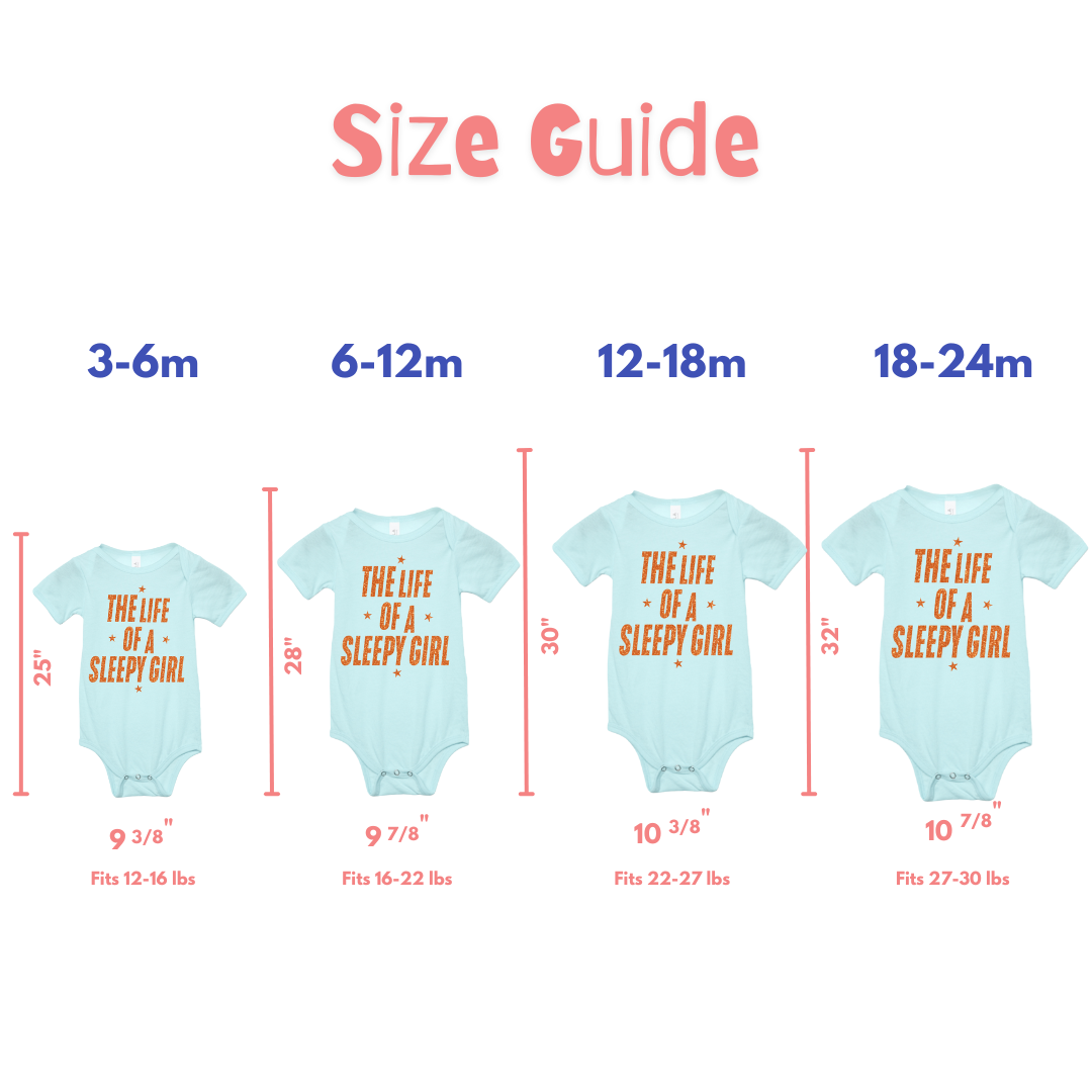 LIFE OF A SLEEPYGIRL Baby Bodysuit