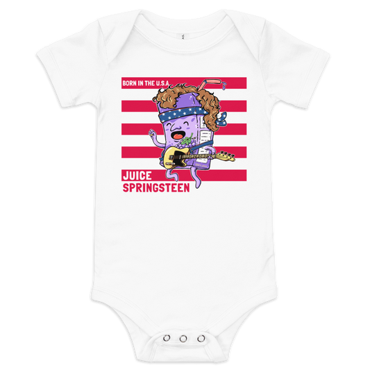 JUICE SPRINGSTEEN Baby Bodysuit