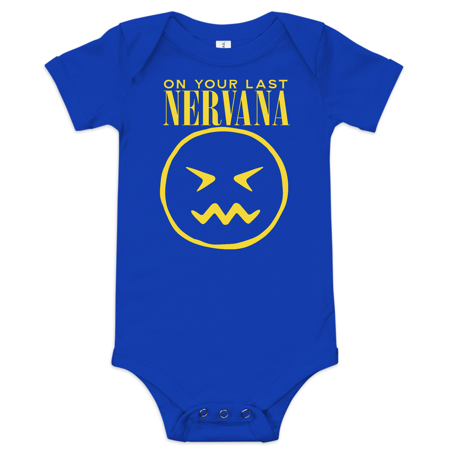 ON YOUR LAST NERVANA Baby Bodysuit