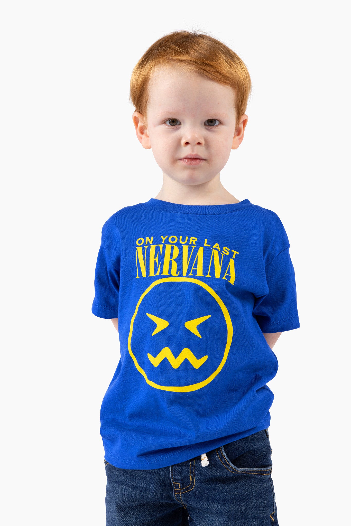 ON YOUR LAST NERVANA Kids Tee