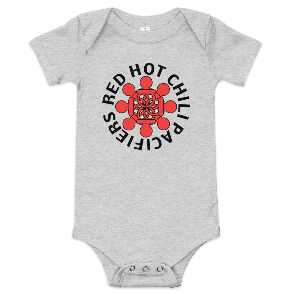 RED HOT CHILI PACIFIERS Baby Bodysuit