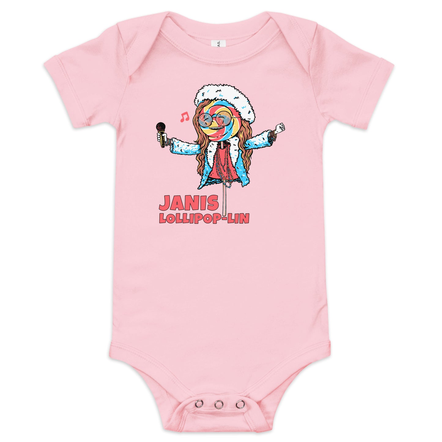 JANIS LOLLIPOP-LIN Baby Bodysuit