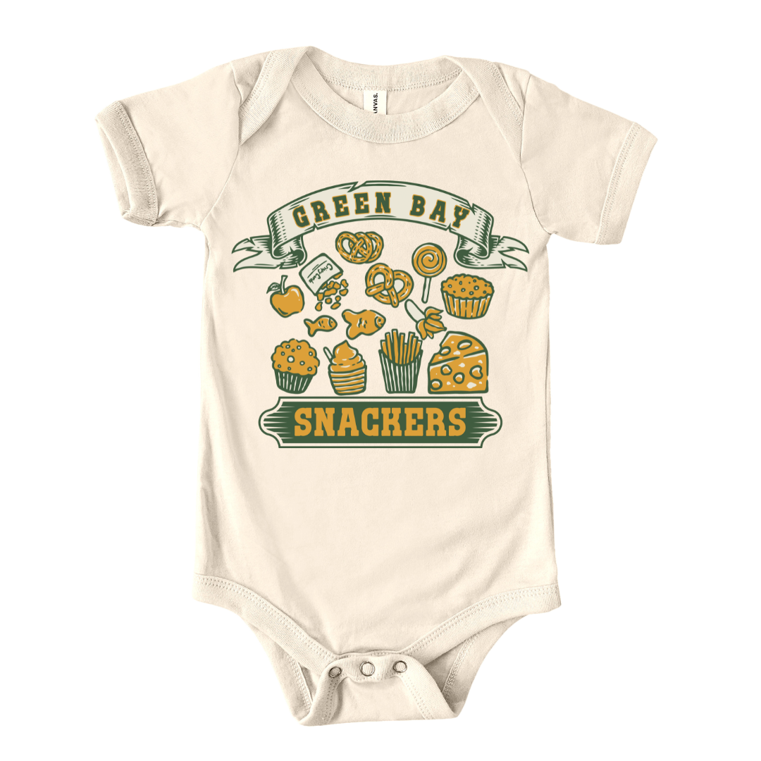 GREEN BAY SNACKERS Baby Bodysuit