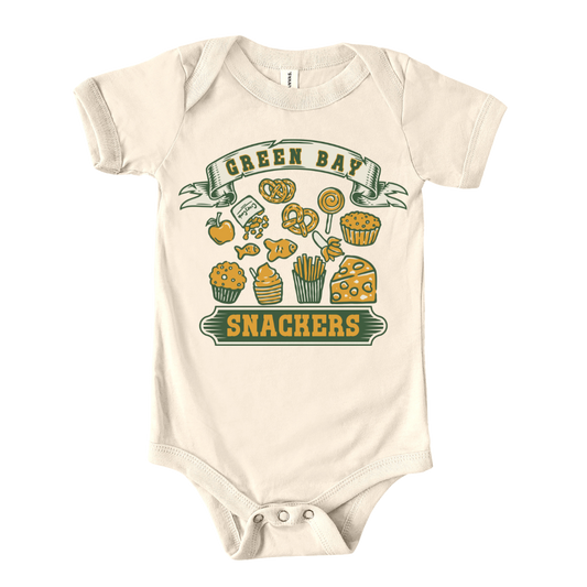 GREEN BAY SNACKERS Baby Bodysuit