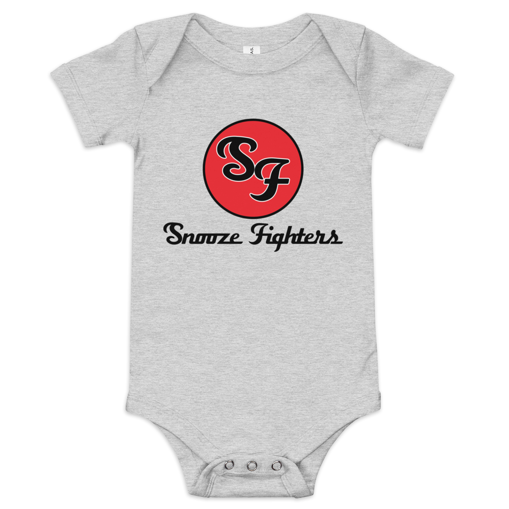 SNOOZE FIGHTERS Baby Bodysuit – Little Groupies