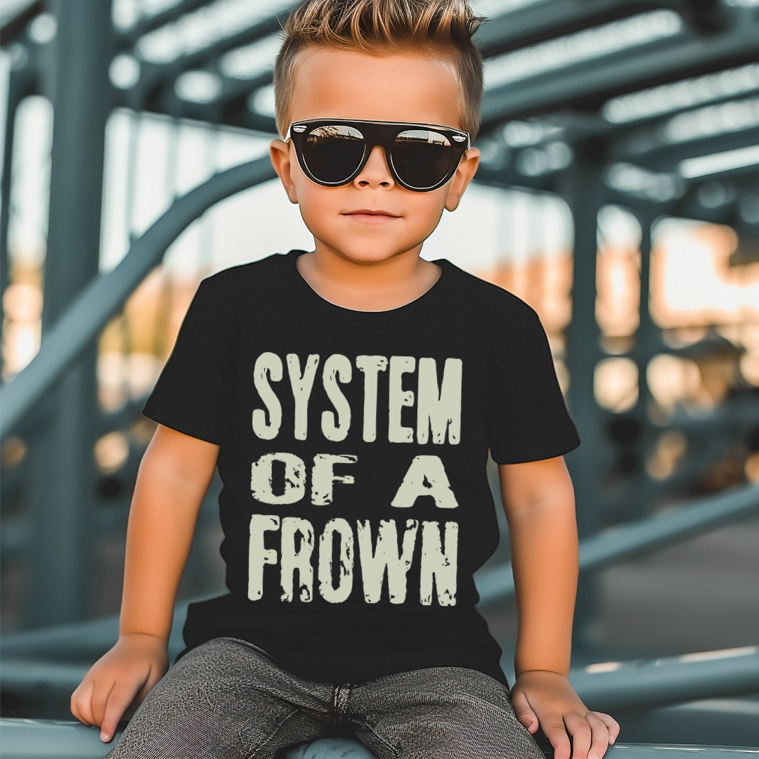 SYSTEM OF A FROWN Kids Tee