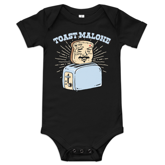 TOAST MALONE Baby Bodysuit